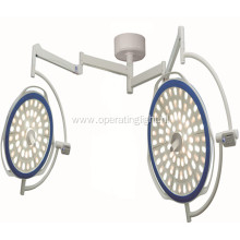 Dual lamp head LED surgical light